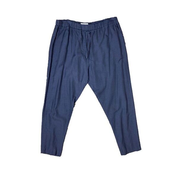 3.1 Phillip Lim 8 M Periwinkle Blue Pants Vintage Y2K Minimalist Coastal - Picture 6 of 6